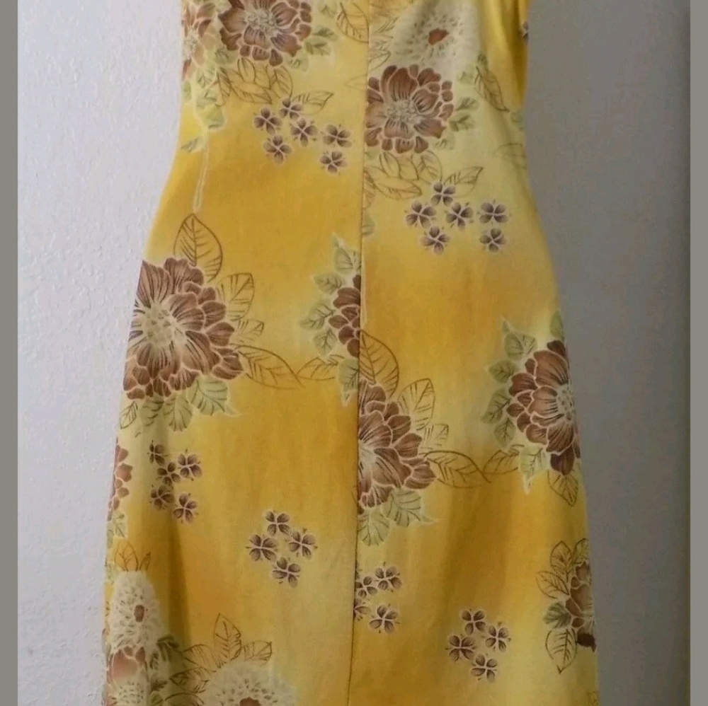 ***SOLD OUT***Rue 21 Floral Dress Yellow - Picture 5 of 6